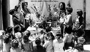 932- Sidi-bel-Abbes - Patio 23 rue Kleber3